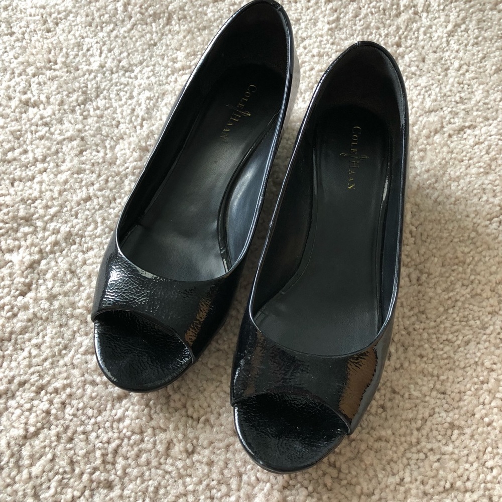 Cole Haan Summer Heels with Peep Toe